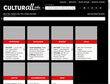 Tablet Screenshot of kultur-bern.ch